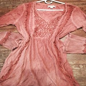 Long sleeve peasant shirt